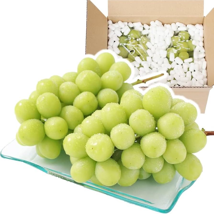 大粒特大 秀品【シャインマスカット】約２.1kg 3房入 長野県産 Amazon.co.jp: 山下屋荘介 長野 山梨県産 シャインマスカット 秀